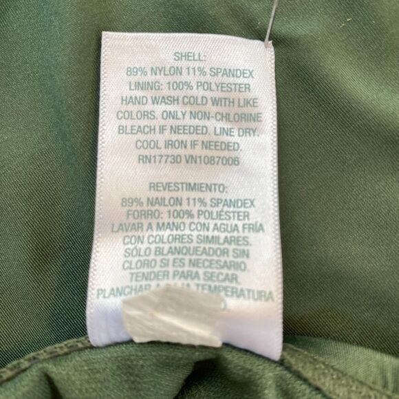 Kona Sol Bikini Bottom w/ Keyhole side ties, Palm Green, Size: XL - Picture 9 of 9